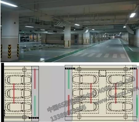 地下車庫可視化管理標(biāo)識設(shè)計