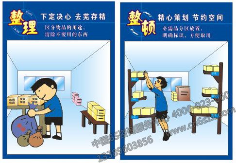 5S管理之整理、整頓