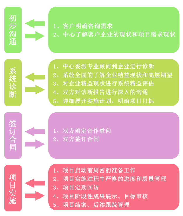 6S項目咨詢流程