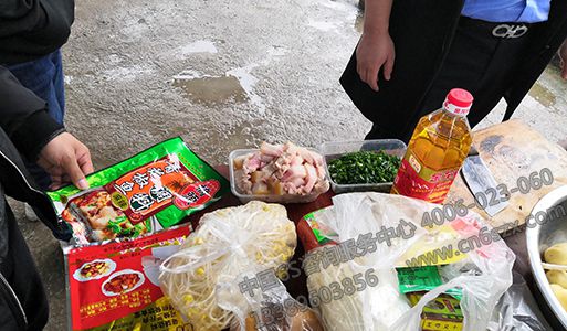 食材準備