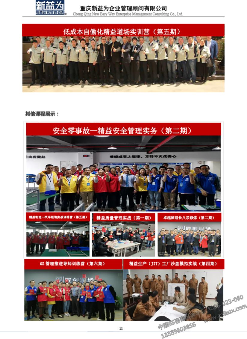 低成本自働化精益道場實(shí)戰(zhàn)訓(xùn)練營